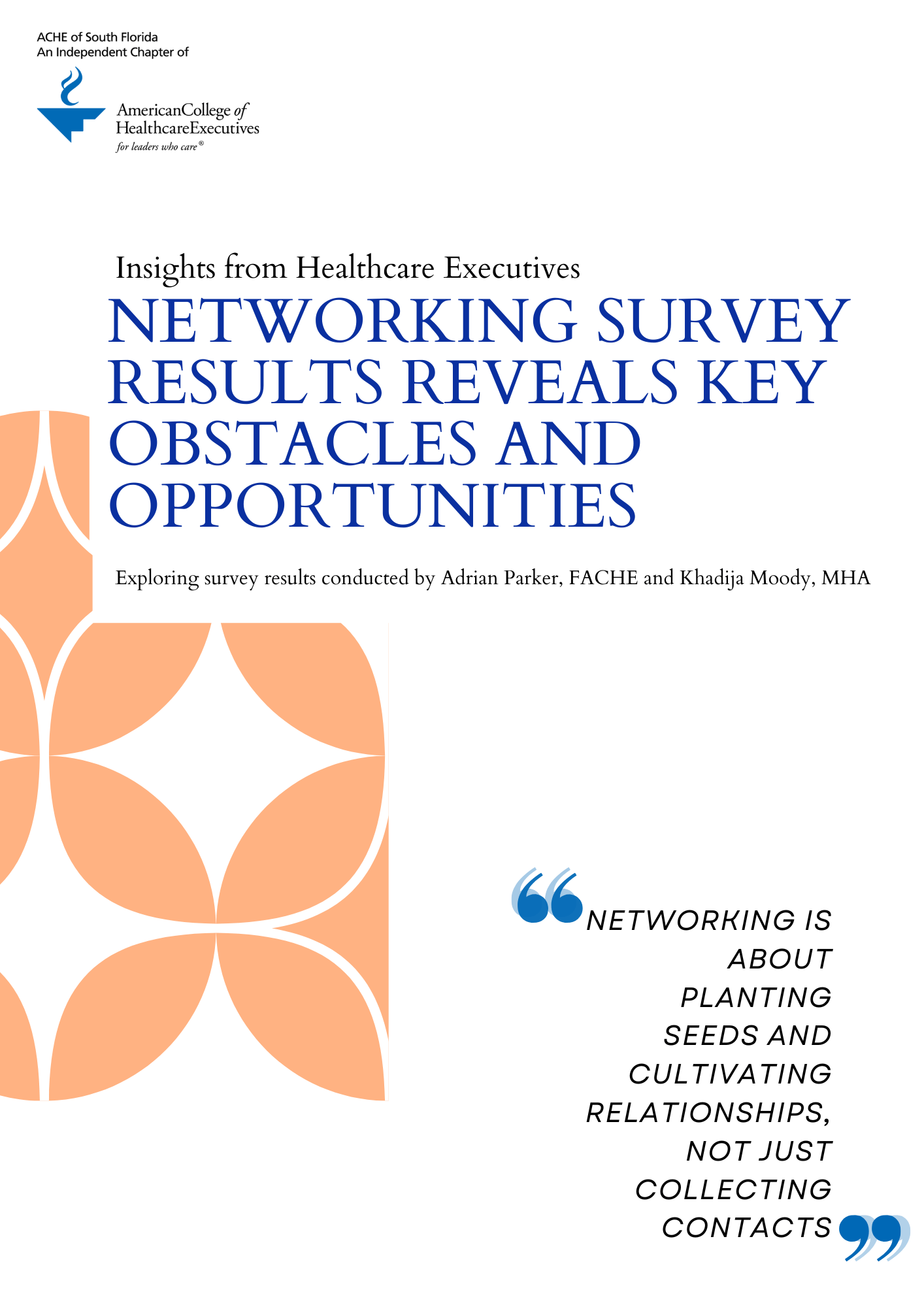 Networking Survey Results Reveals Key Obstacles and Opportunities